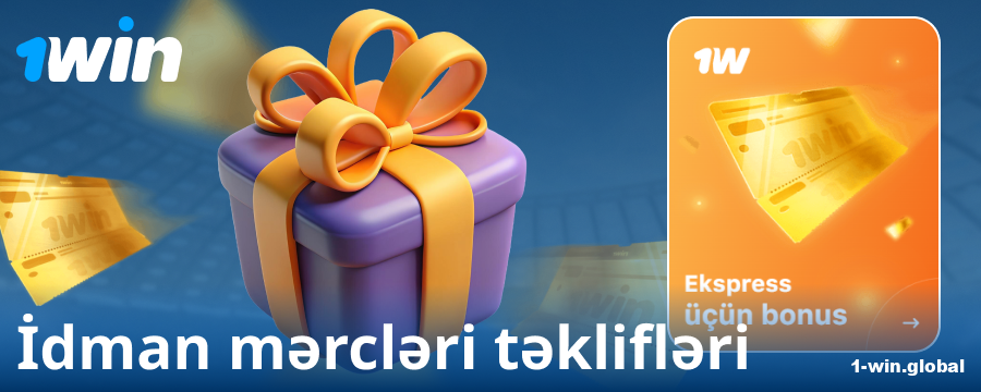 1Win Azərbaycanda idman bonusları