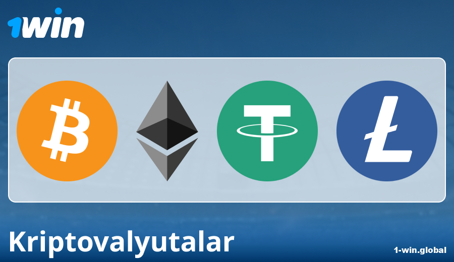 1Win AZ-da Cryptocurrencies vasitəsilə ödəniş xüsusiyyətləri