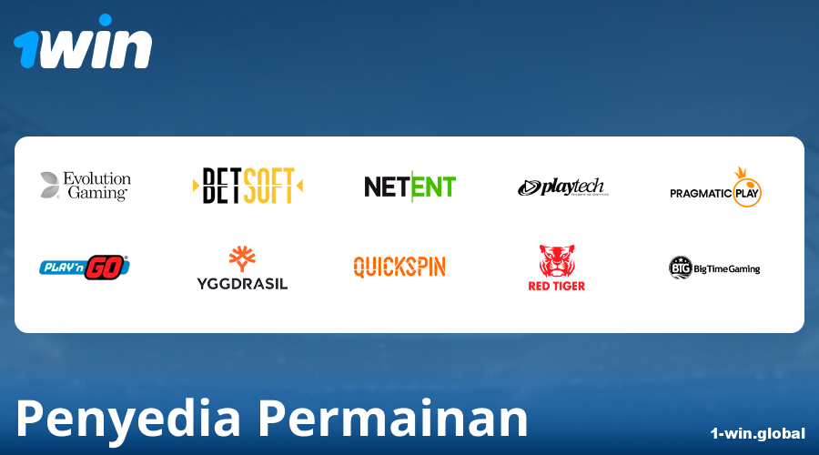 Pembangun permainan kasino di 1Win