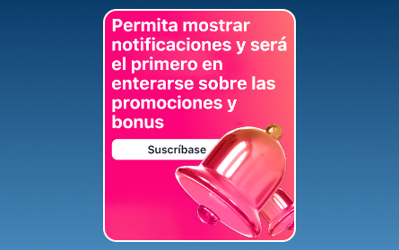 Bono por notificaciones en 1Win para españoles